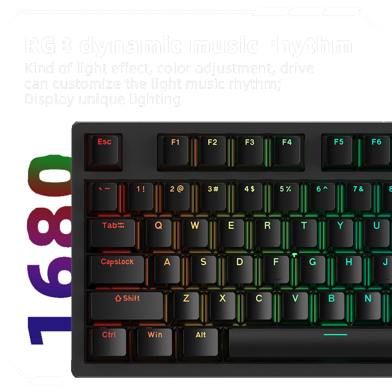 Nado Control ZK87 | Tri-Mode RGB Mechanical Keyboard